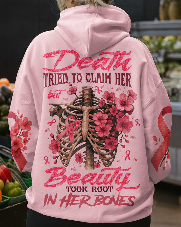 Death Tried To Claim Her But Beauty Took Root Shirt