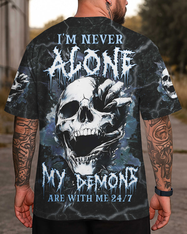 I'm Never Alone My Demons Are With Me Shirt