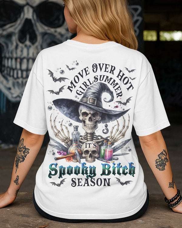 Move Over Hot Girl Summer It's Spooky Bitch Season Shirt