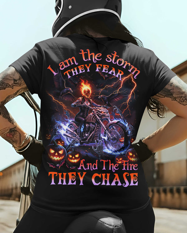 I Am The Storm They Fear And The Fire They Chase Hoodie