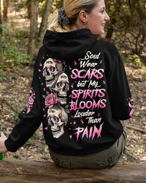 My Soul Wears Scars But My Spirit Blooms Shirt
