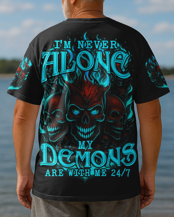 I'm Never Alone My Demons Are With Me Shirt
