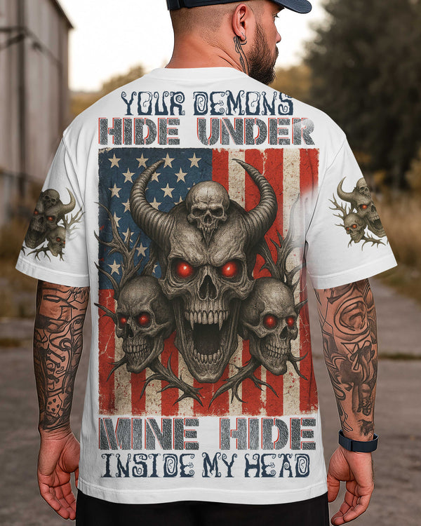Your Demons Hide Under Mine Hide Inside My Head Shirt